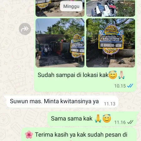 Pengiriman Papan Bunga Duka Terminal Kampung Rambutan